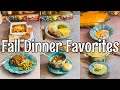 Top 6 Cozy Fall Dinner Favorites | Easy Budget Friendly Family Meal Ideas | September 2023 🍂