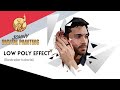 LOW POLY EFFECT PORTRAIT - Illustrator tutorial