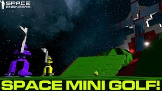 Space Engineers - Space Mini Golf! & 'Build a Hole' Competition screenshot 3