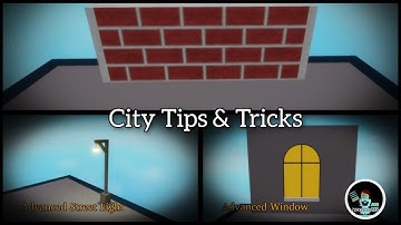 🏙 City Tips & Tricks for YOUR builds! 🏙| Piggy: Build mode