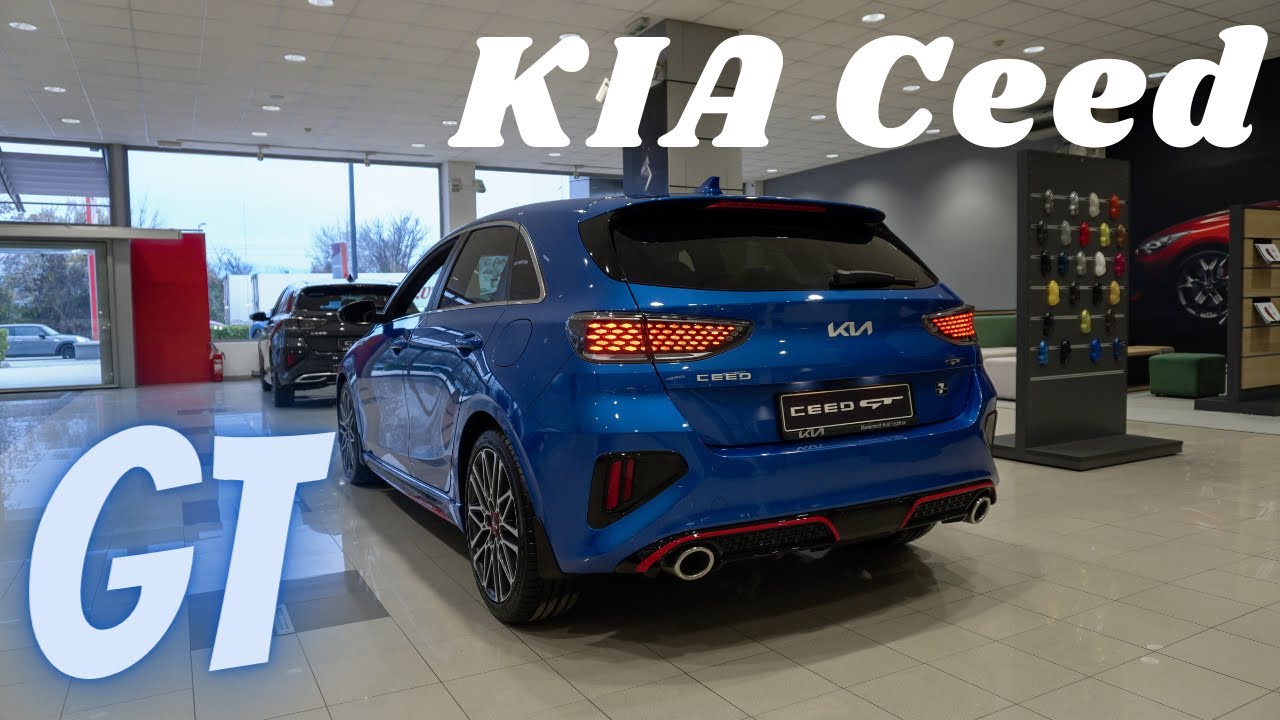 2023 KIA Ceed GT 1.6 T-GDi (204hp) Blue Flame - Sound, Exterior & Interior  Look