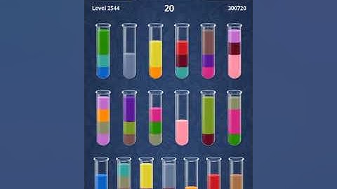 Water Sort : Puzzle game Level 2541 - 2550 Walkthrough | PuzzleChallenge ✔️