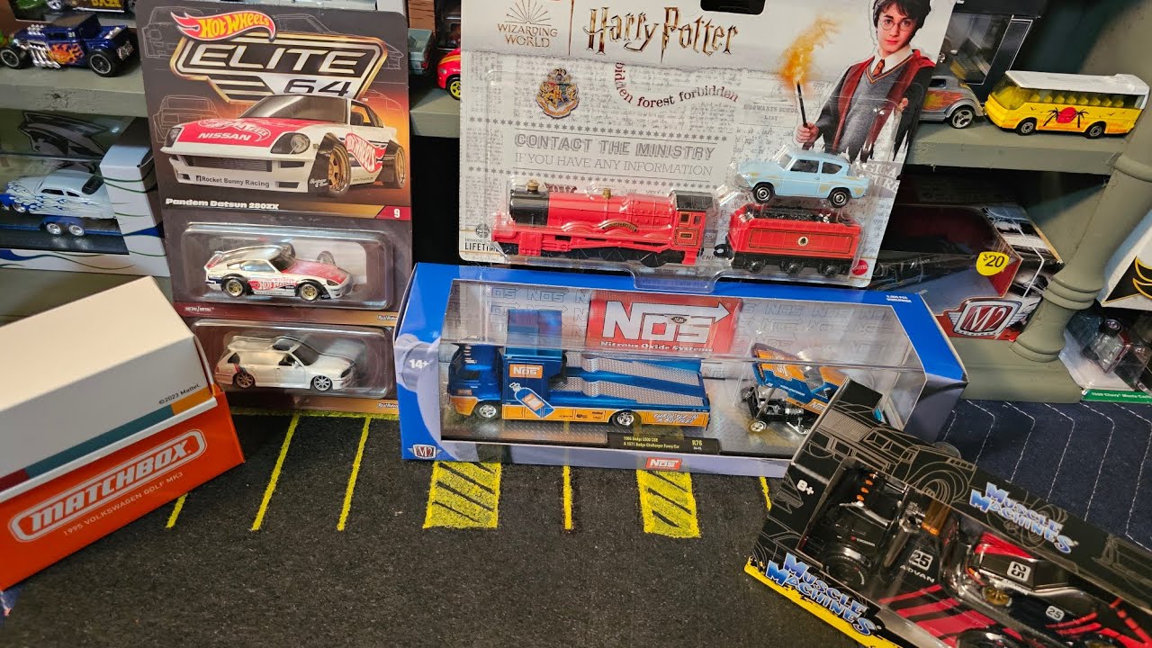 RLC's and haulers, M2, muscle machines, and matchbox - YouTube