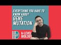 A-Level Biology - Everything you have to know about gene mutation