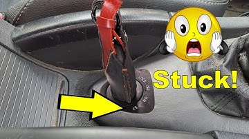 Saab 9-3 Key Stuck in Start 😧 I Sussed It 👍