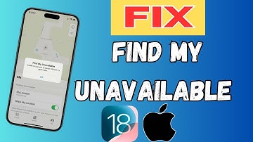 How to Fix “Find My Unavailable Unable to Connect to Server Please Try Again Later”on iPhone