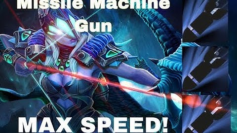 [DROW RANGER] Machine gun + Missile STRIKE arrows anywhere! 7.22 Patch - Dota 2