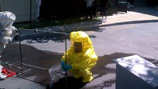 UAW Hazmat Training Exercise in Detroit August 2011