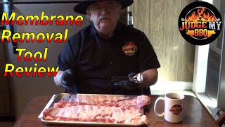 Pork Rib Membrane Removal Tool Review - The Tool The Pros Use