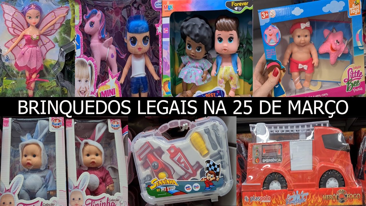 BRINQUEDOS NO ARMARINHOS FERNANDO - 25 DE MARÇO - DIA DAS CRIANÇAS ...