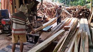 Unbelievable Mechanical Efficiency! God-Level Wood Cutting