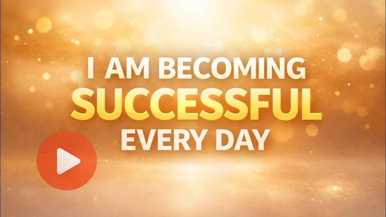 I Am Becoming Successful Every Day | Powerful Guided Affirmations for ...