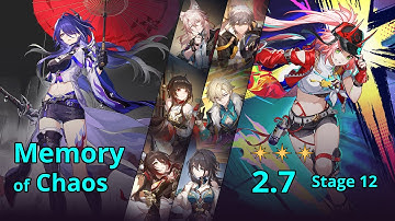 E0S1 Acheron + E0 Fugue & E0 Rappa Super Break - MoC 2.7 Stage 12 (3 Stars) | Honkai: Star Rail