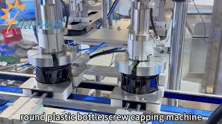 Automatic double head capping machine, nut jar capping machine factory