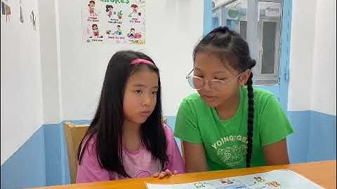 Phan Thiet English Communication: Ruby and Ami practice talking about Modal verbs- Must and Mustn