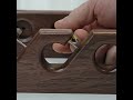 The monofilament rod keeper 👀 on the custom fly rod rack from CS Carpentry #CSCarpentry #flyfishing