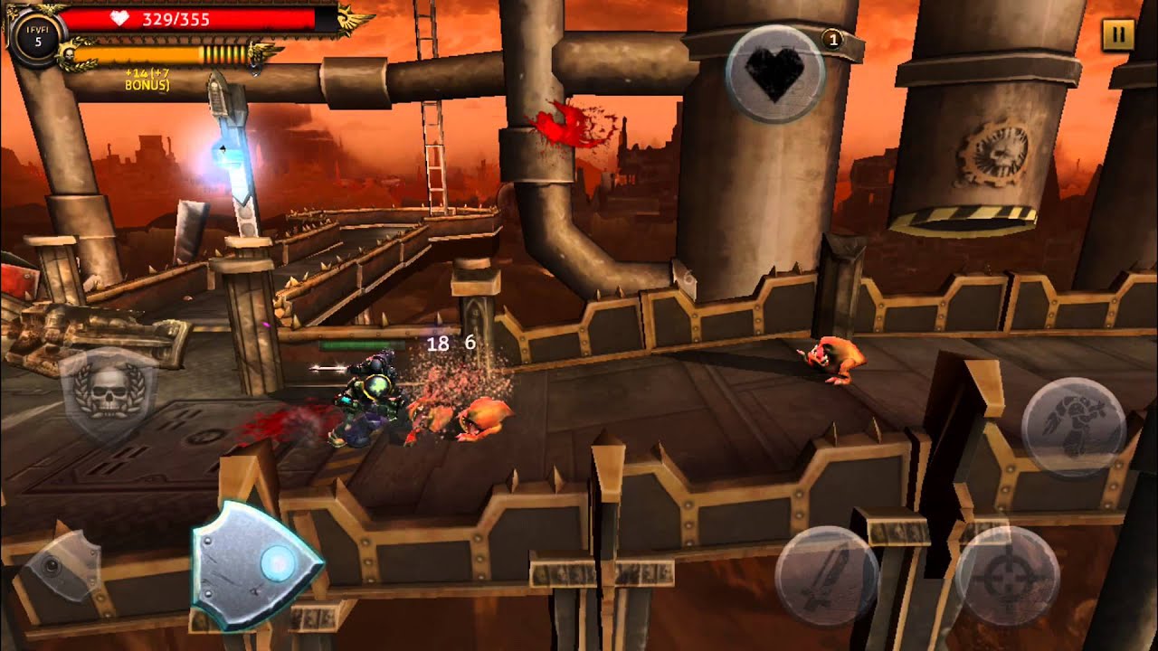 Warhammer 40,000: Carnage Ep.01 drop pod Landing