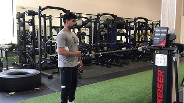 Keiser Resisted Single Arm External Rotation