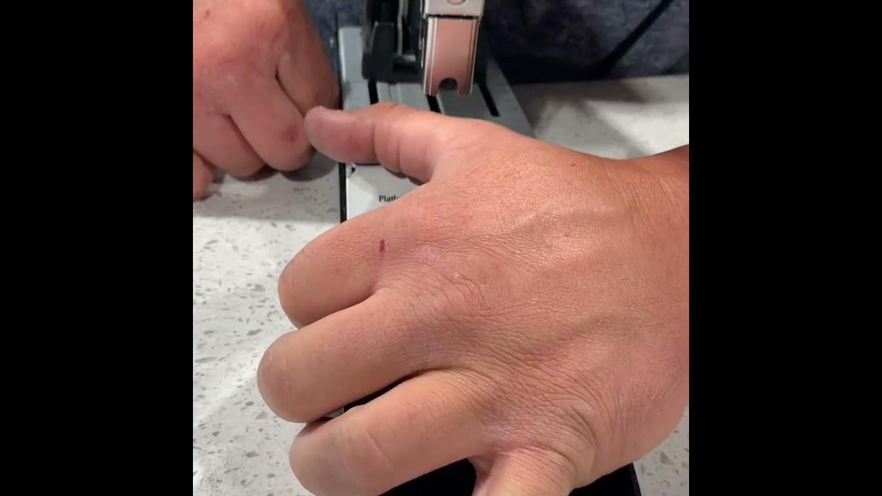Bostitch Model B380hd YouTube