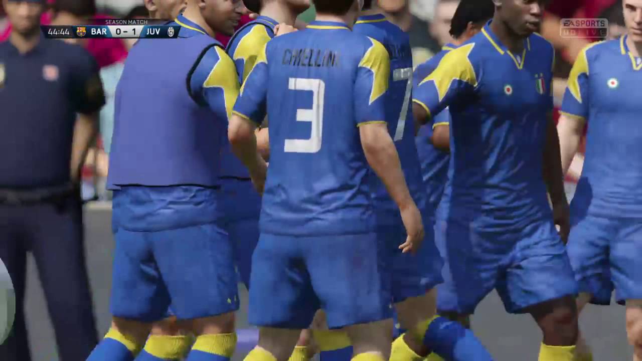 Fifa Online seasons manual control Juve v Barca