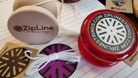 Zipline Branded YoyoFactory Yoyos - Unboxing