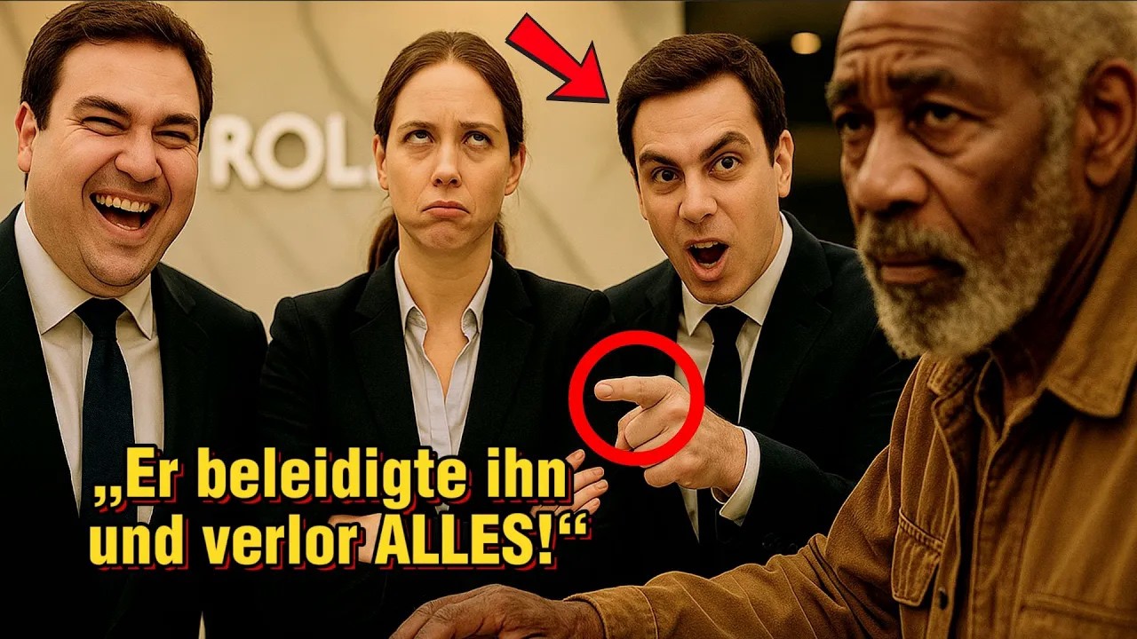 Manager verspottet alten, armen Mann – die Quittung kommt sofort