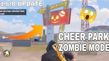 ZOMBIE MODE CHEER PARK 1.6 UPDATE||BGMI 1.6 RELEASE DATE||BGMI 1.6 UPDATE||G D X ASHISH