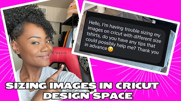 Trouble Sizing In Cricut?? QUICK Beginner Friendly Sizing Tips in Design Space