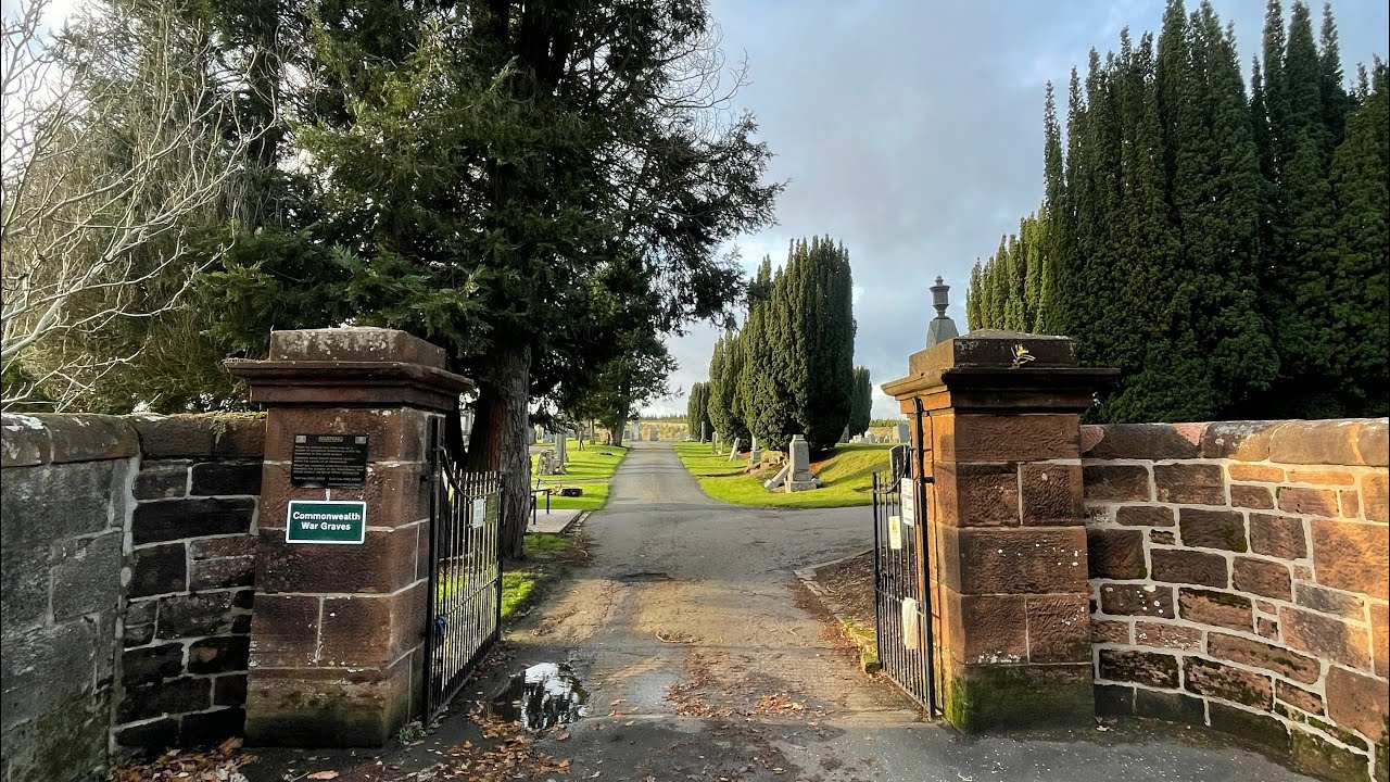 Muirkirk Cemetery Scotland ghosts paranormal abandoned cemetery 