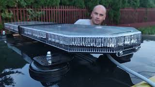 Belka Sygnalizacyjna Strobos Montana Dual Color Dwa Kolory Extra Slim Płaska.