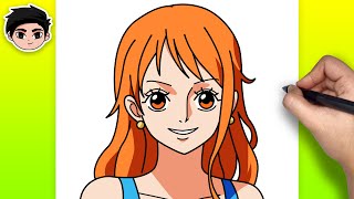 How to Draw NAMI from One Piece | Easy Step-by-Step