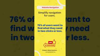 Simplify navigation for users. #website  #development