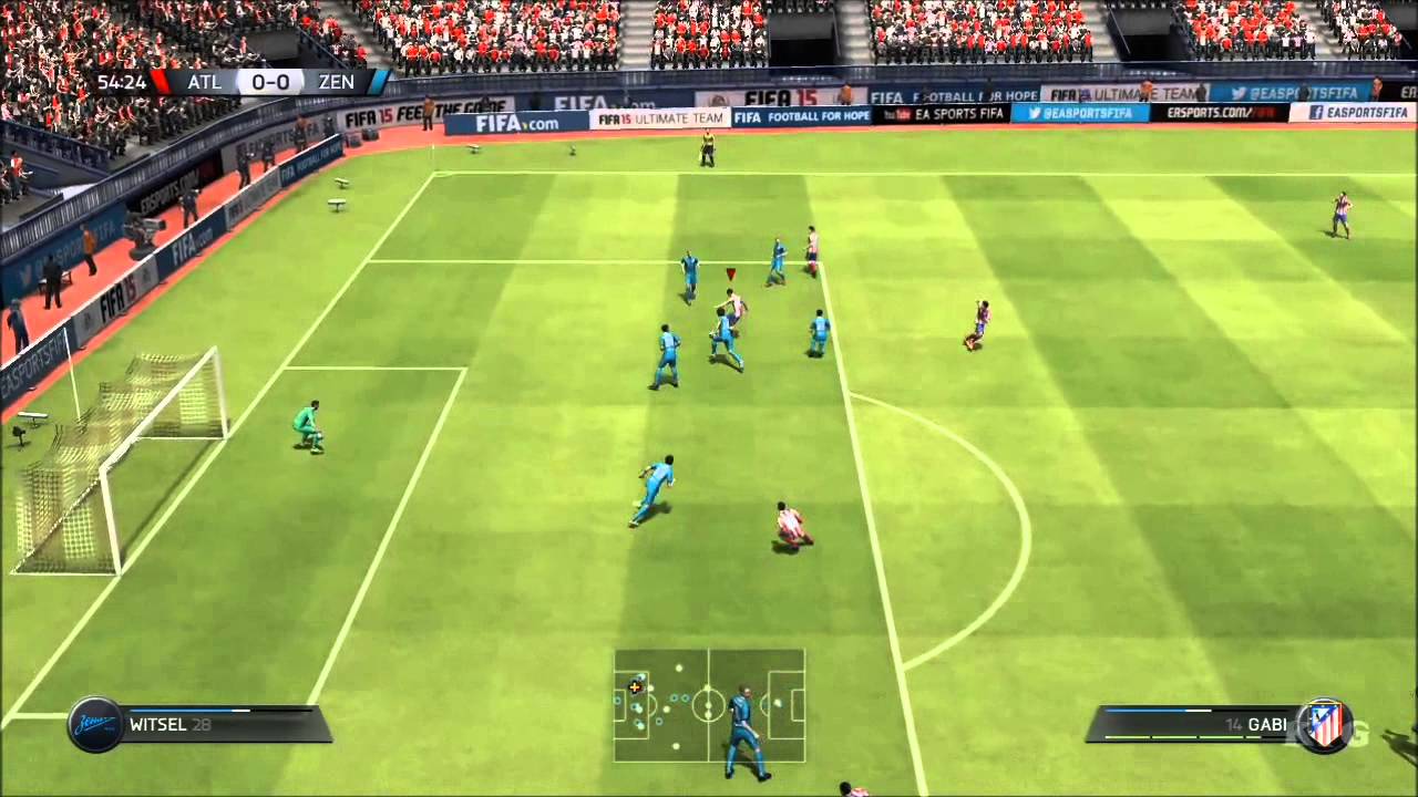 FIFA 15 - Atletico Madrid vs FC Zenit St. Petersburg Gameplay [HD]