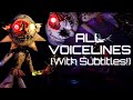 FNaF RUIN Daycare Attendant All Voicelines (With Subtitles)