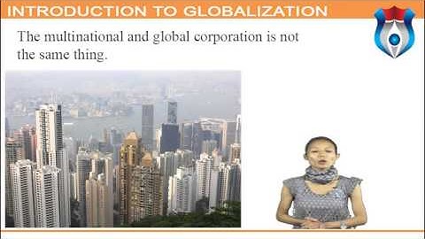 INTRODUCTION TO GLOBALIZATION