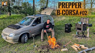 24h im Prepper Corsa (BILLIGSTER VANLIFE UMBAU) - Der HÄRTE TEST | Survival Mattin