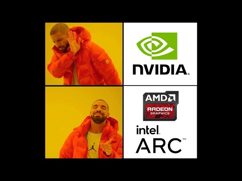 Paga más por AMD Radeon o Intel Arc que por NVIDIA si usas Linux