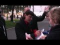 Prince Michael Jackson jr. is writing autographs 09-23-2011 (HQ)