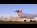 Incendie : Canadairs en action, Pignan Hérault France