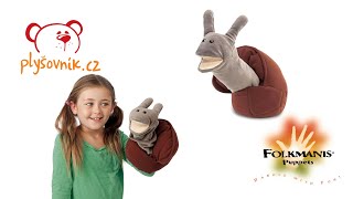 Plyšový šnek na videu