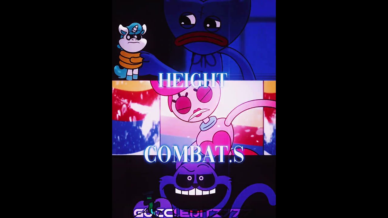 Huggy Wuggy Vs Mommy Long Legs CatNap GameToonsOfficial Edit