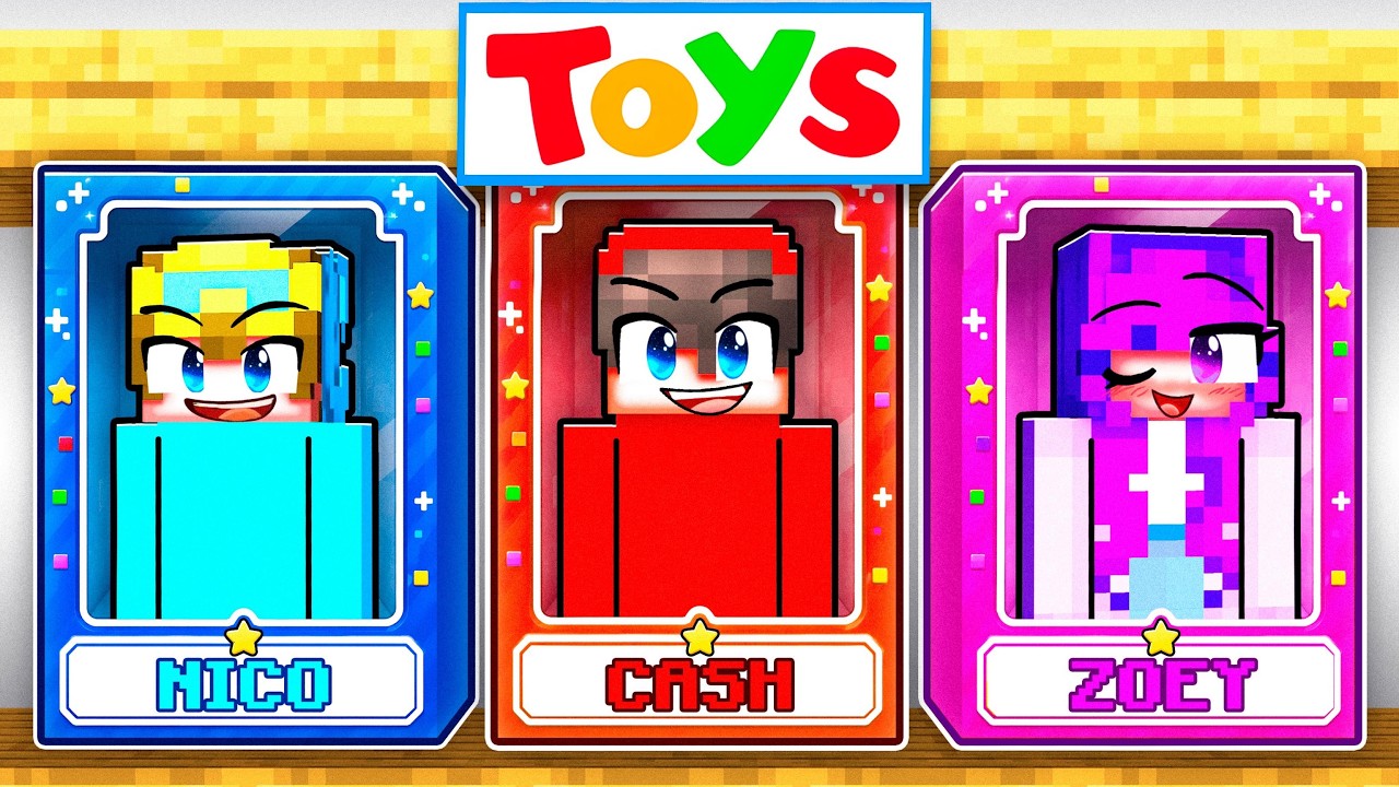 The Life of TOYS in Minecraft..