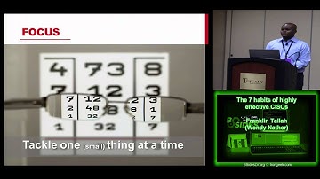 BSidesLV 2013   3 1 2 The 7 habits of highly effective CISOs   Franklin Tallah Wendy Nather)