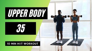 Full Upper body workout ➡ Dumbbell Upper Body Workout VIDEO: 54