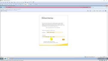 Change the password via OWA in Exchange 2010