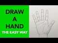 Easy way to draw a hand 