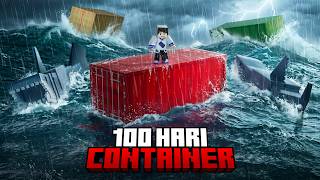 100 Hari Minecraft di Container