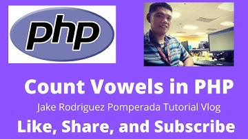 Count Vowels in PHP