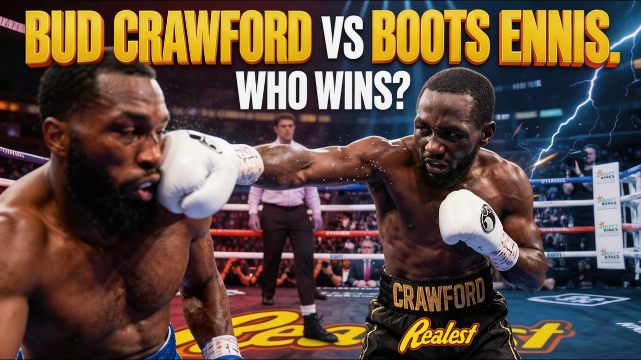 Terence “Bud” Crawford vs Jaron “Boots” Ennis | Full Fight 🔥 KO Finish