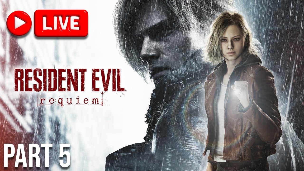 🔴LIVE - Resident Evil Requiem | Part 5 - THIS GAME IS ON ANOTHER LEVEL  (First time playing)